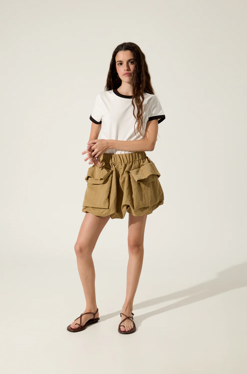 Alice Sandals in Chocolate Leather - Image 6