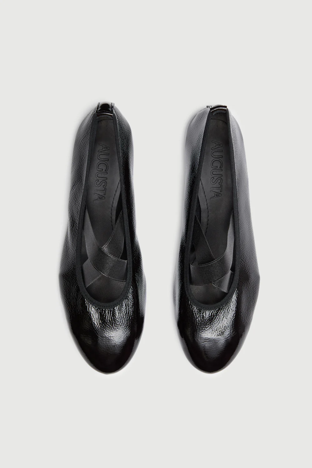 Bettina Ballet Flats in Black Patent Leather - Image 5
