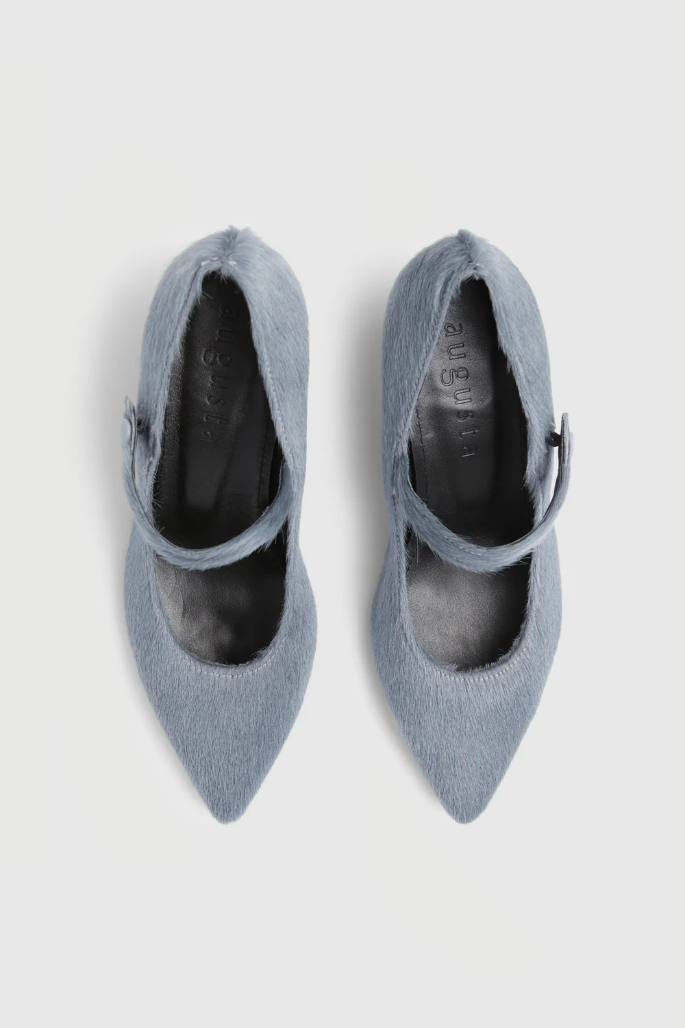 Carmen Pumps in Grey Calf Hair - Image 5
