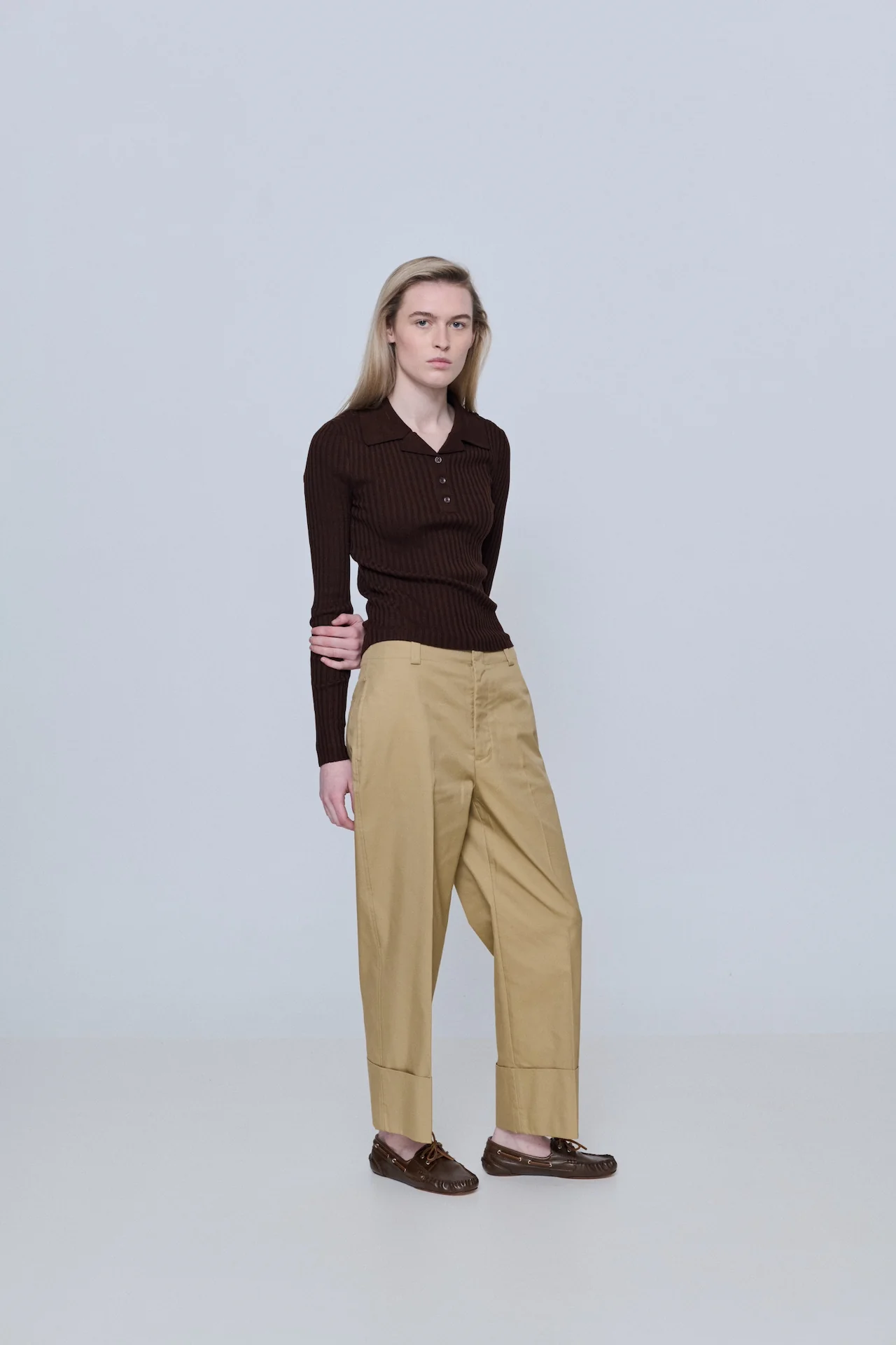 Ivy loafers in Chocolate Leather - Image 7