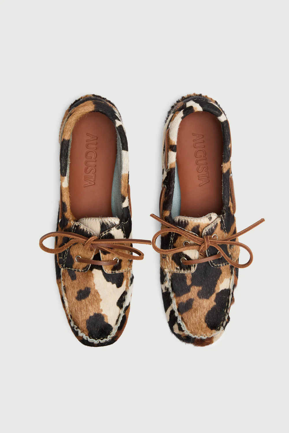 Ivy loafers in Dark Cow print Calf Hair - Image 5