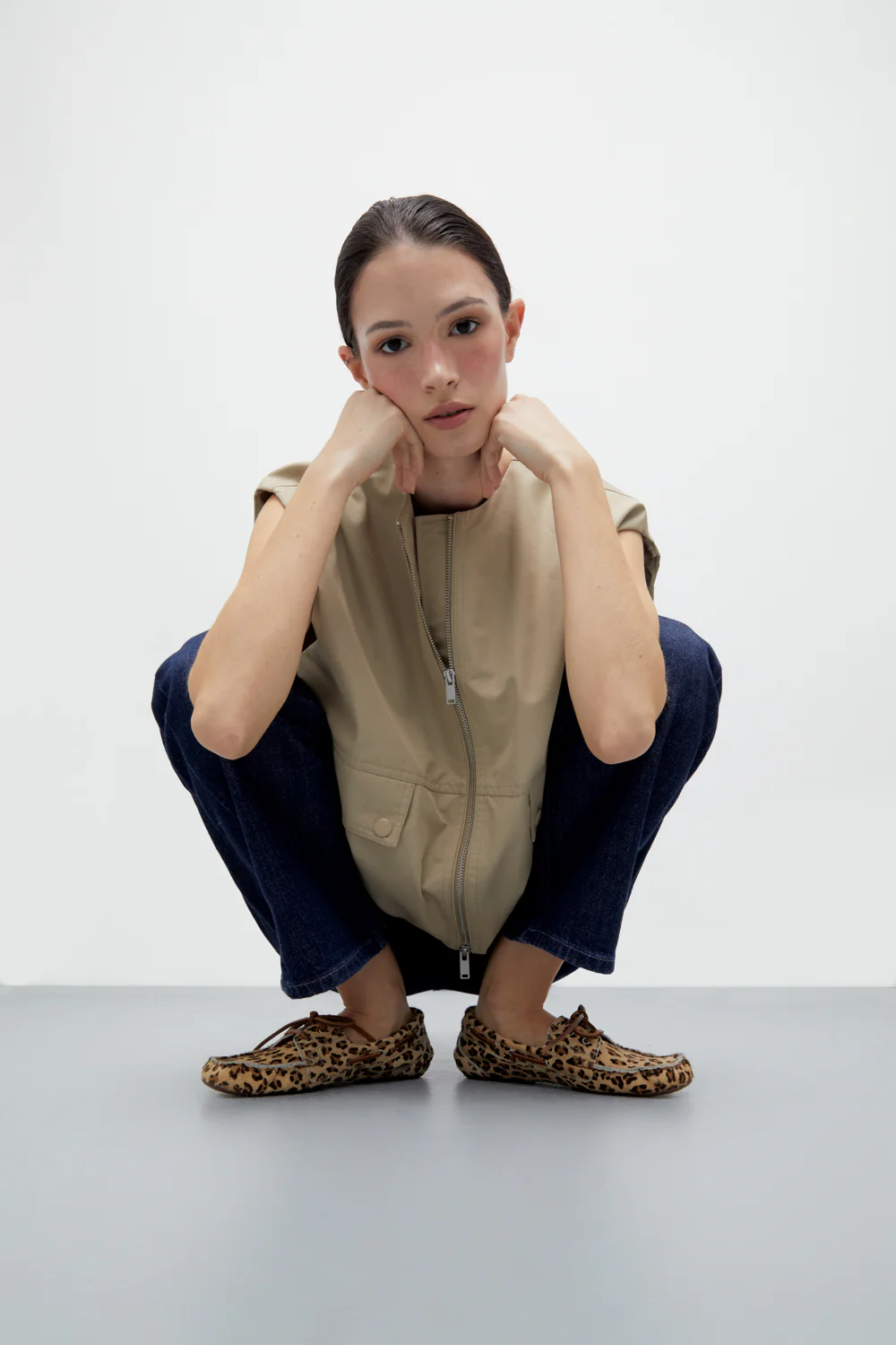 Ivy loafers in Leopard print Calf Hair - Image 4