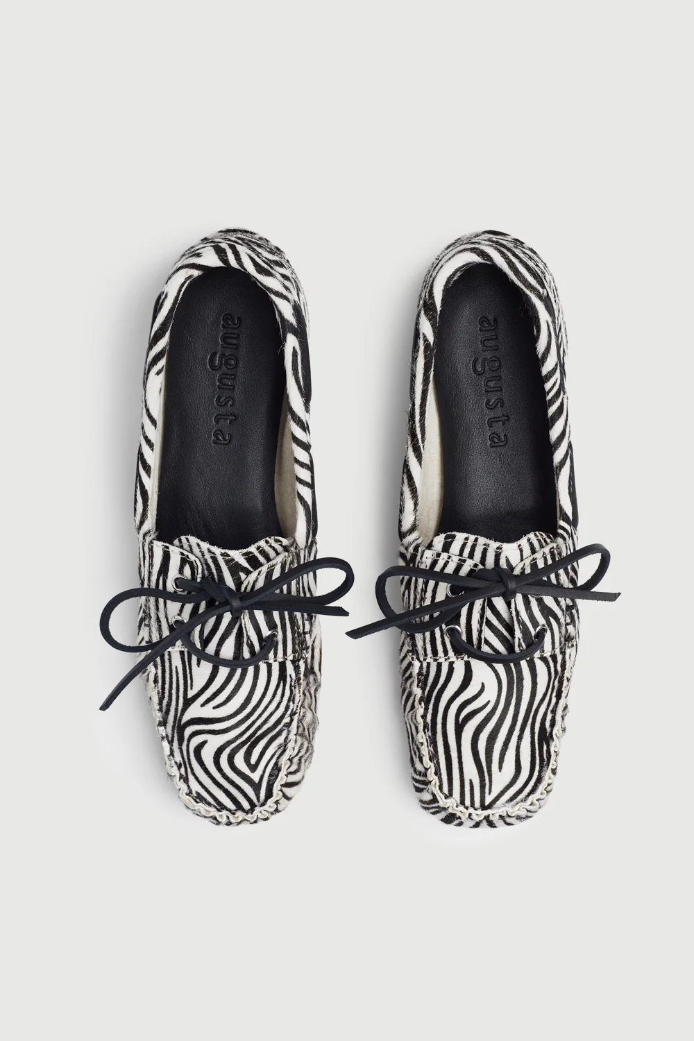 Ivy loafers in Zebra print Calf Hair - Image 5