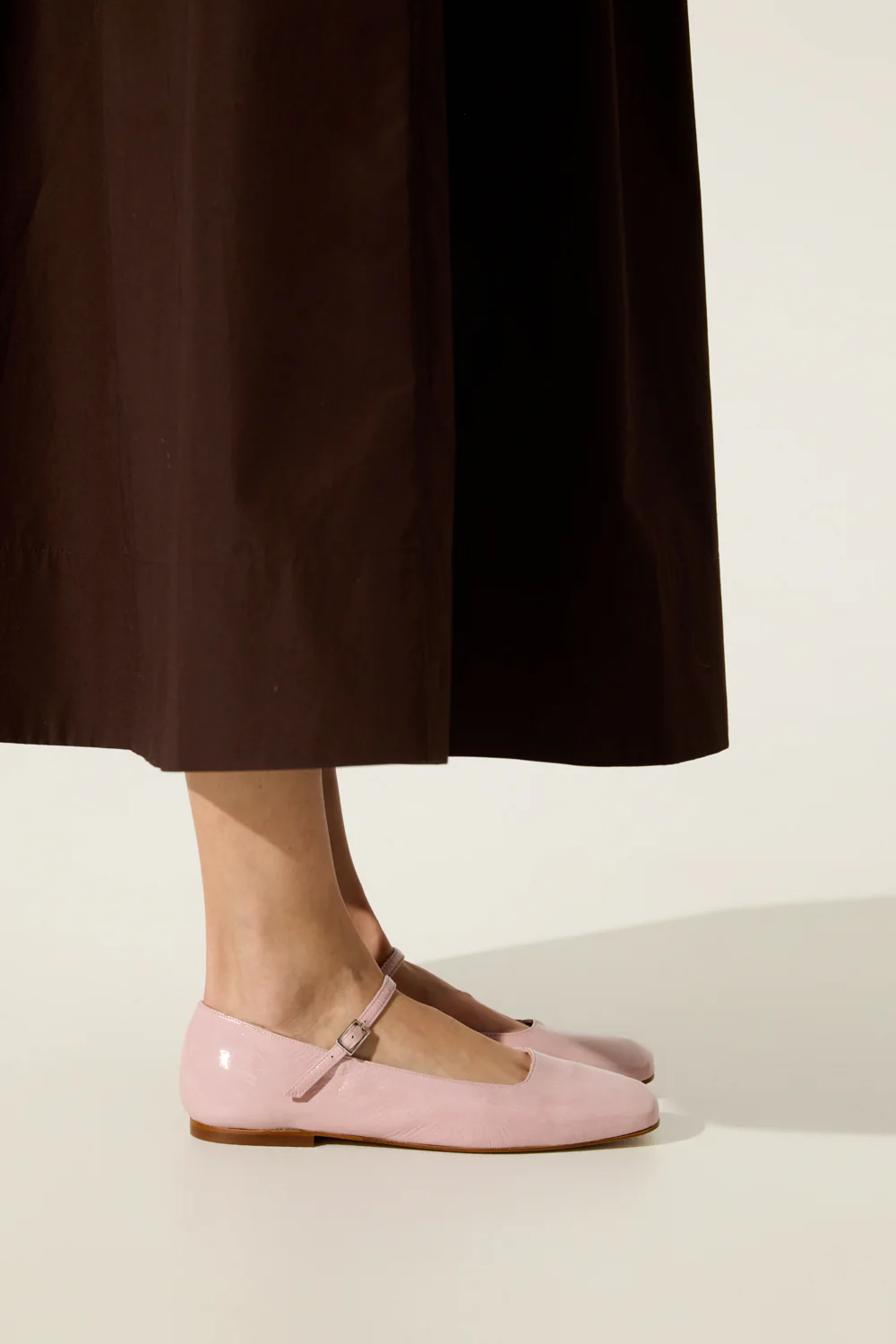 Julieta Mary Janes in Pink Patent Leather - Image 4
