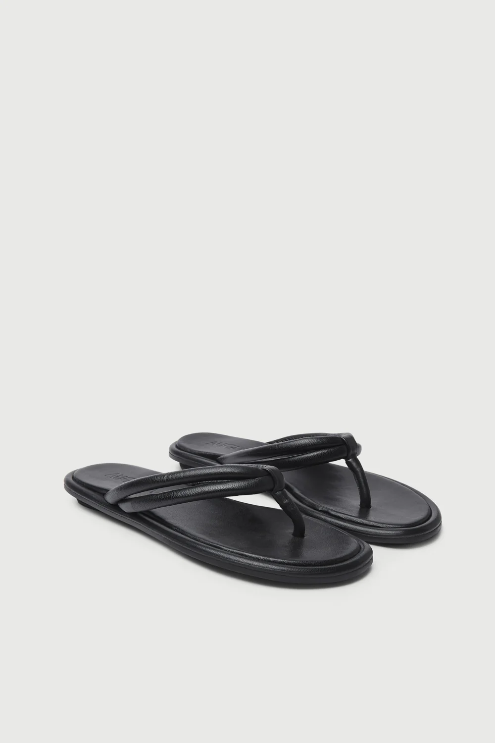 Mia Sandals in Black Leather - Image 3