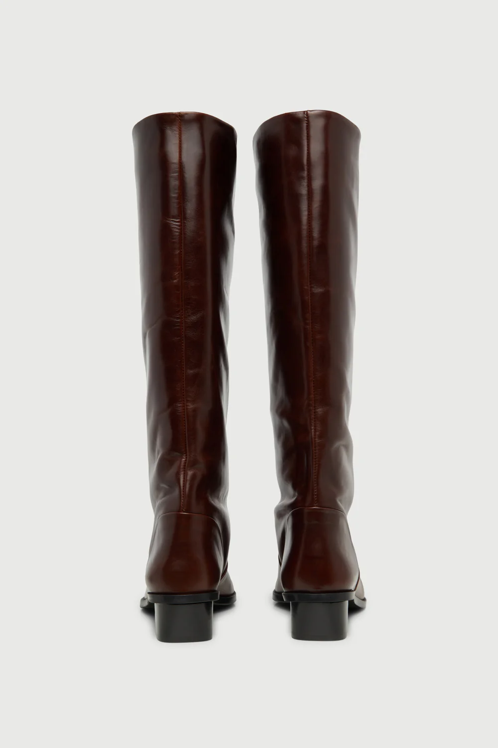 Sarah Boots in Chocolate Leather - Image 5