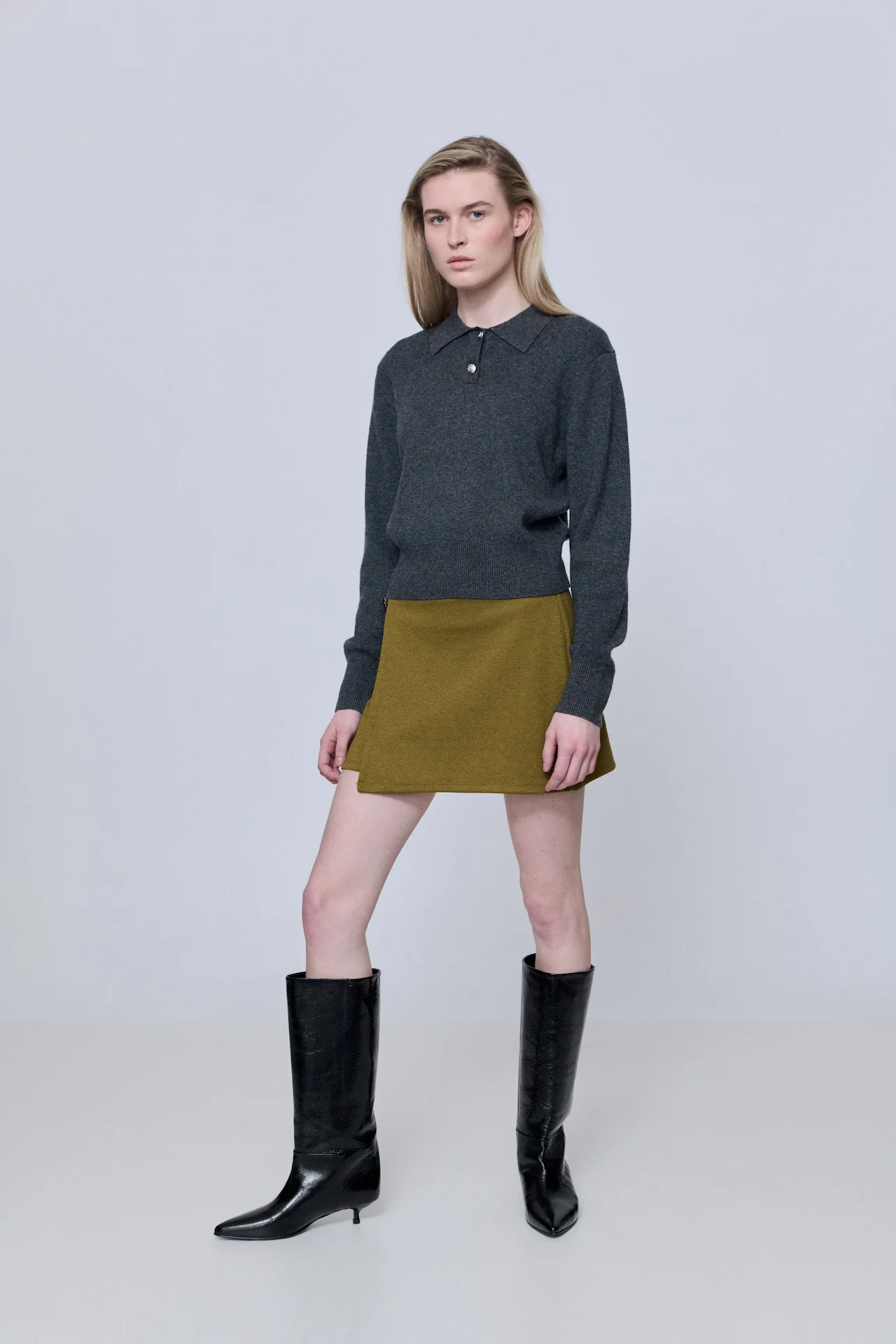Sydney Boots in Black Patent Leather - Image 6