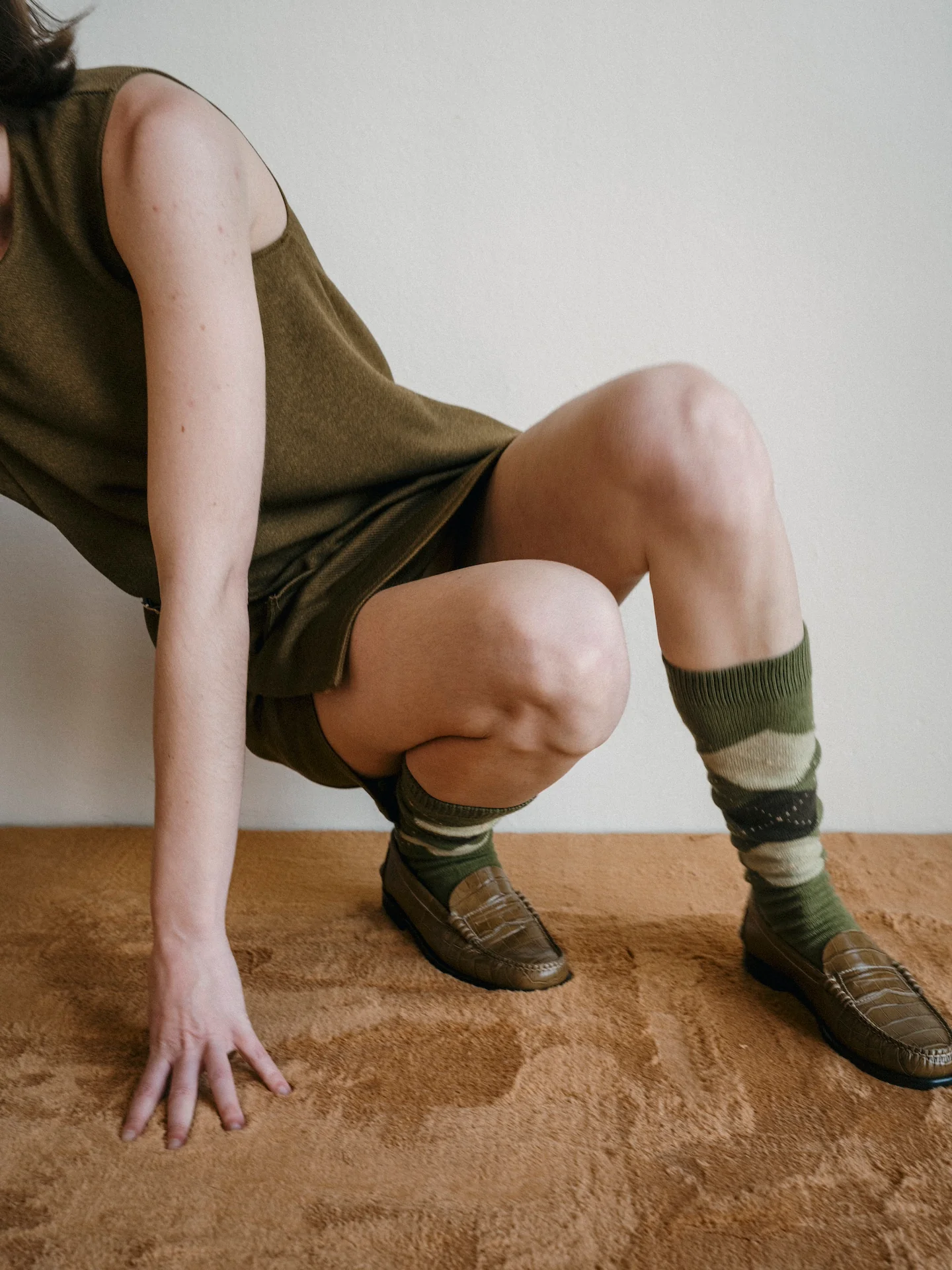 The Argyle Socks Light Green - Image 3