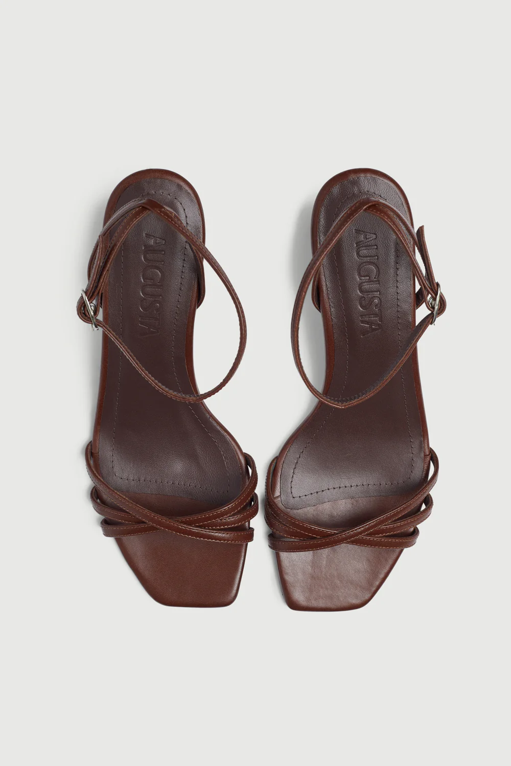 Uma Sandals in Chocolate Leather - Image 5