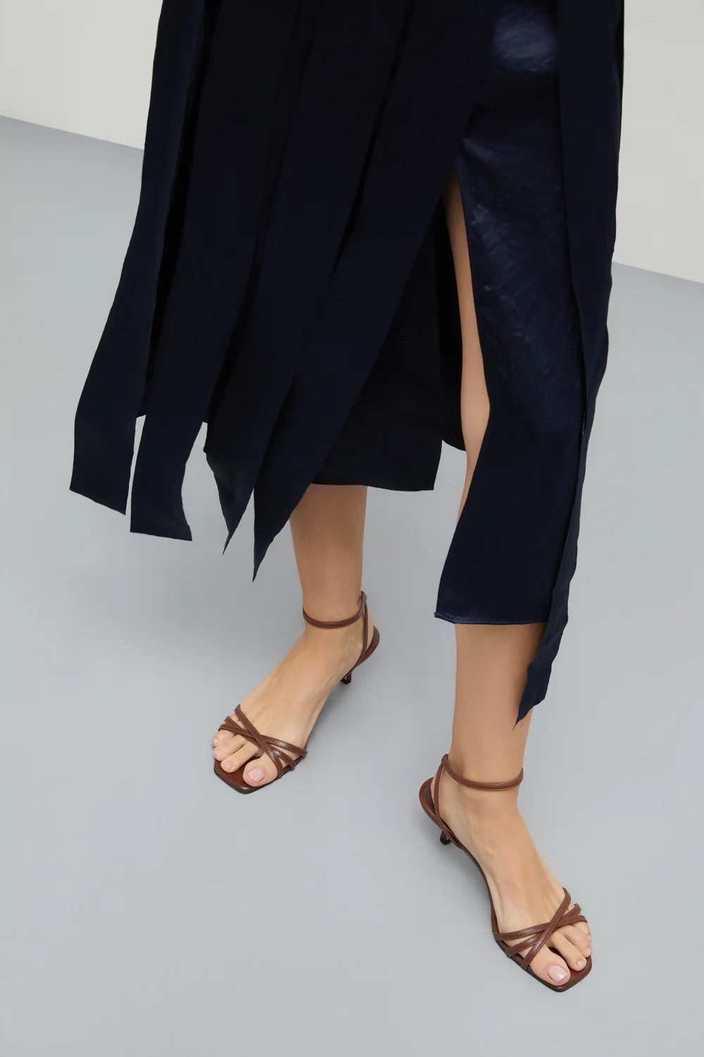 Uma Sandals in Chocolate Leather - Image 6
